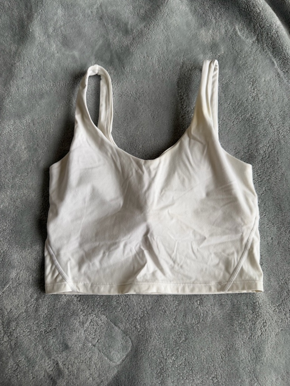 Kamo Fitness White Crop Bralette